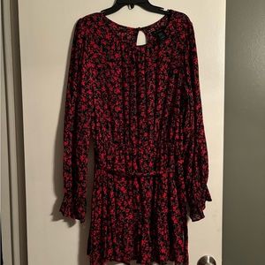 poinsetta dress